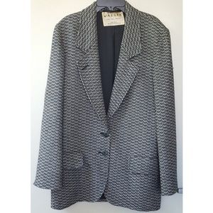 Vintage Jaeger Wool Blazer Coat